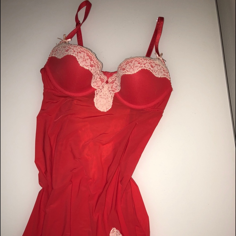 VICTORIA SECRET, detailed ivory lace